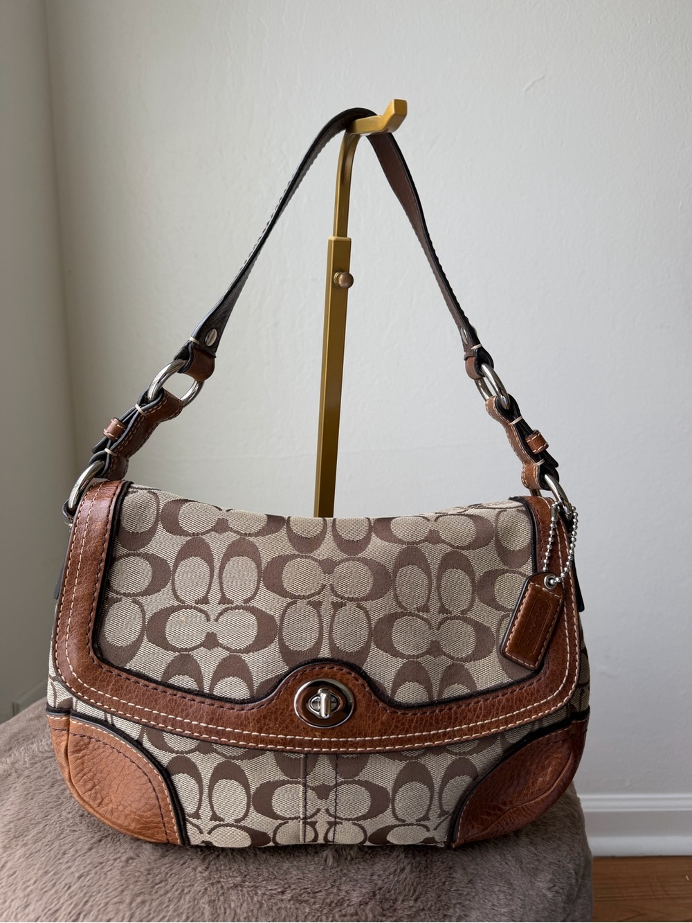 2007 Coach Chelsea SoHo Signature Tobacco Brown 🤎✨